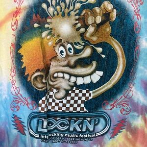 Colorful Tie-Dye Music Festival T-Shirt